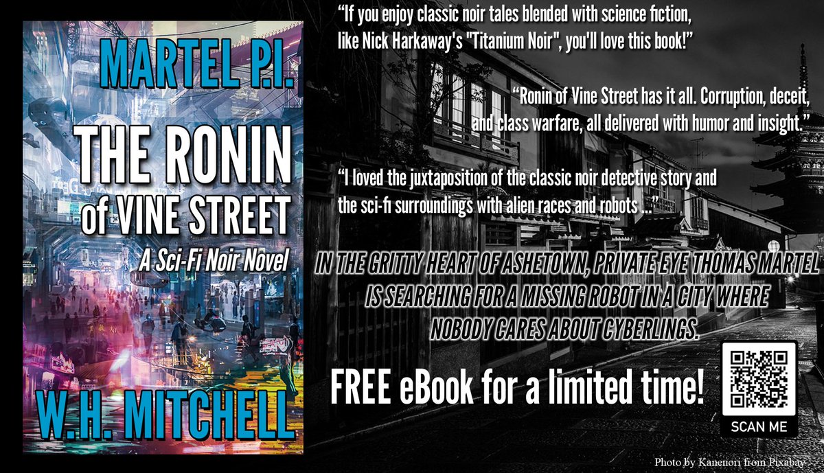 Author W. H. Mitchell 🚀🤖🕵️‍♂️ tweet media