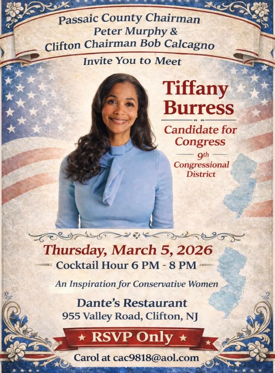 Tiffany Burress for Congress tweet media