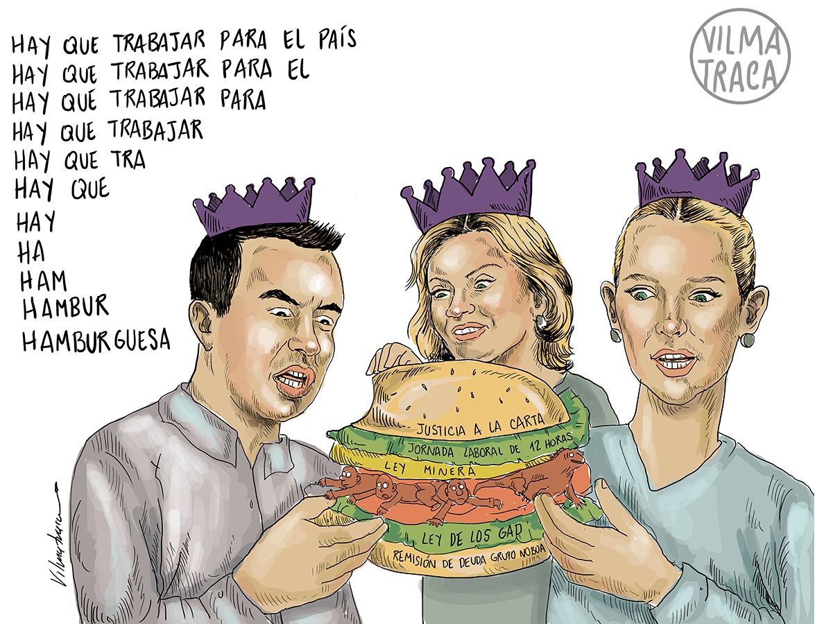 #Hamburguesa #Lavinia #CartonNoboa #Ecuador #Vilmatraca