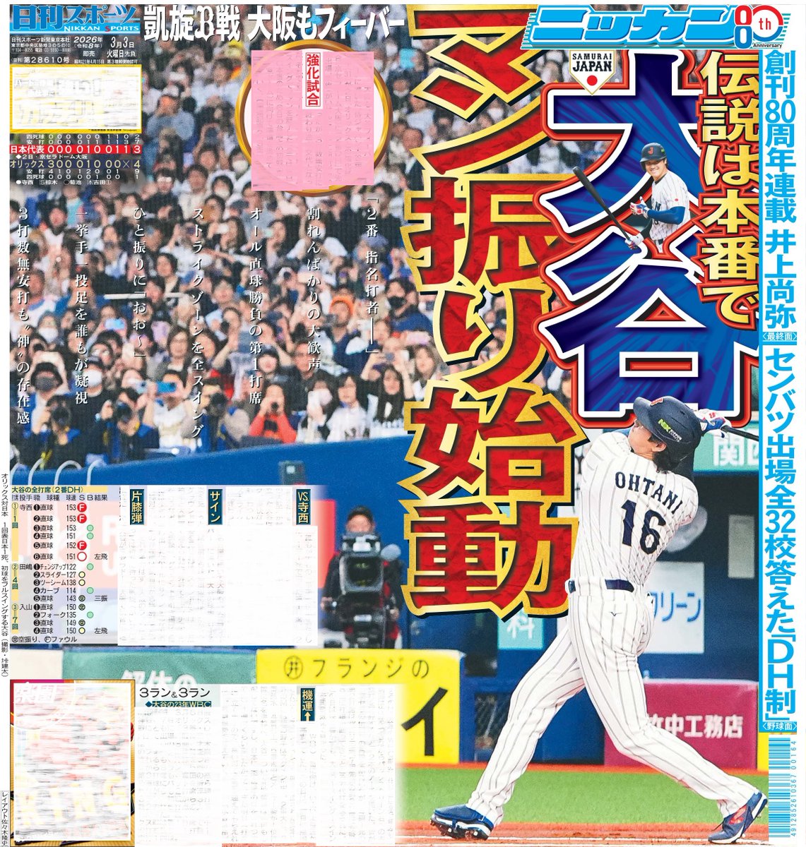 日刊スポーツ西日本・販売 (@nikkan_n_hanbai) / Posts / X