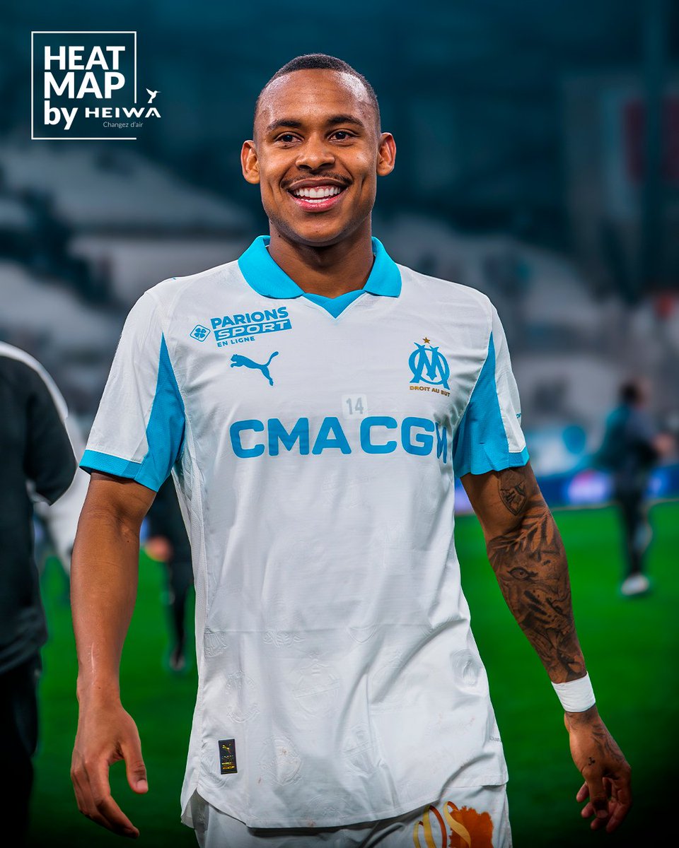 OM_Officiel's tweet photo. 📊 𝐋𝐚 𝐇𝐞𝐚𝐭 𝐌𝐚𝐩 𝐝’𝐈𝐠𝐨𝐫 🇧🇷🥵

Dès son entrée en jeu, notre ailier a été 𝐢𝐧𝐭𝐞𝐧𝐚𝐛𝐥𝐞 sur son côté gauche ! 🔥
Une activité constante récompensée par un 𝐬𝐮𝐛𝐥𝐢𝐦𝐞 𝐛𝐮𝐭 et une 𝐩𝐚𝐬𝐬𝐞 𝐝𝐞́𝐜𝐢𝐬𝐢𝐯𝐞 pleine de malice ! 💪 #OMOL

🤝 Heiwa https://t.co/3WR8IDGJYg