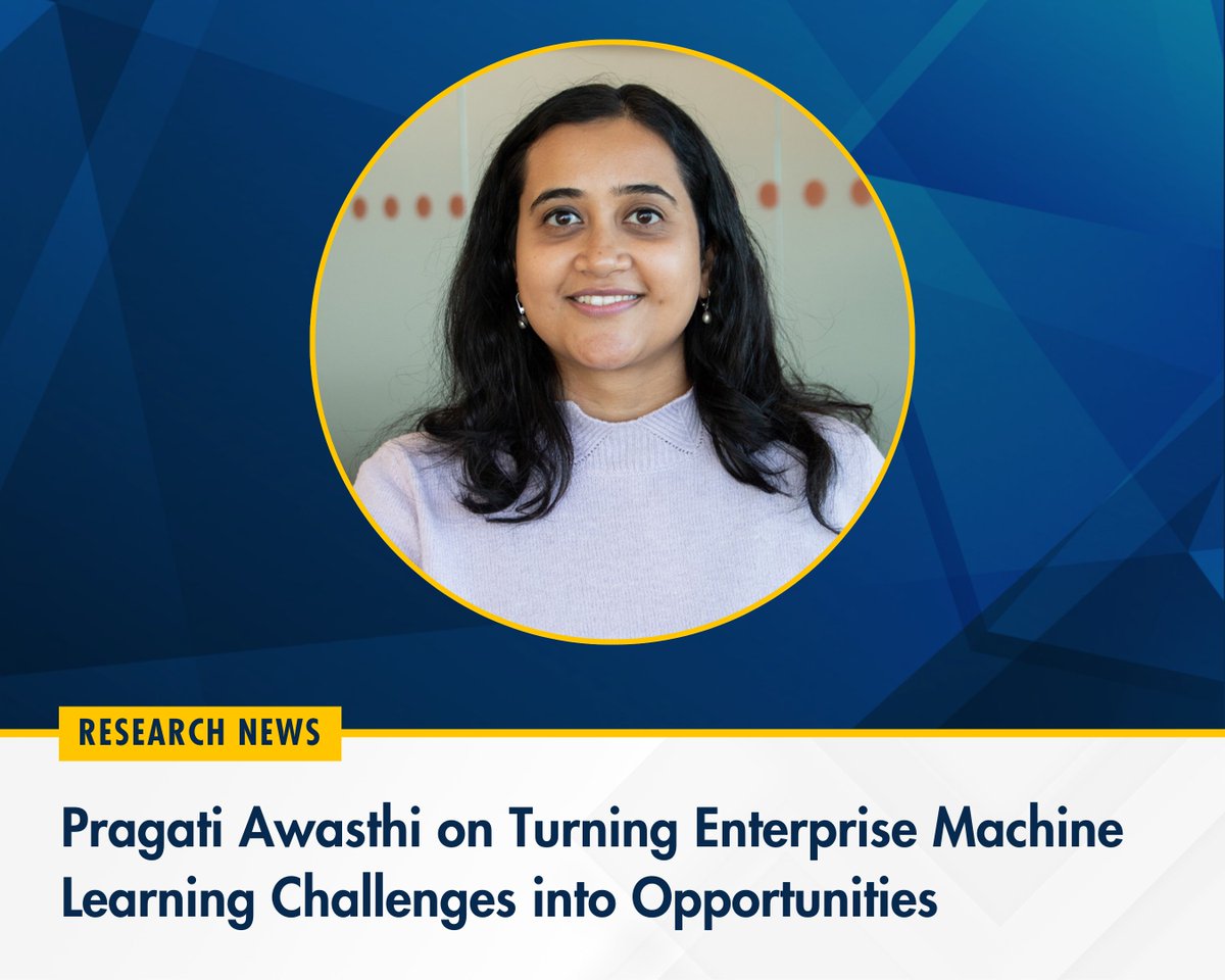 DrexelSCIS's tweet photo. In a December 2025 article for @cxotech CXOTech magazine, Drexel CCI Assistant Teaching Professor Pragati Awasthi explores why businesses are struggling to utilize ML models, and how they can fix it.

Read more: https://t.co/f4t6o6cdH2 https://t.co/tyUpcQ5Jy7