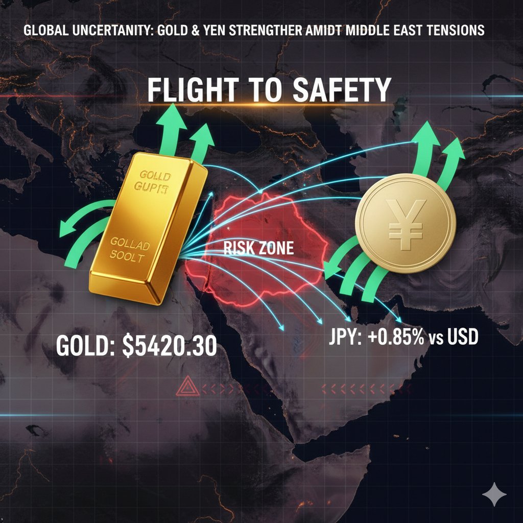 yieldoom's tweet photo. 🧵 Why is gold jumping now?
- Middle East escalation = geopolitical risk premium
- Real yields remain compressed → low opportunity cost
- Central banks keep buying → structural demand floor https://t.co/XvEgsAo6v7