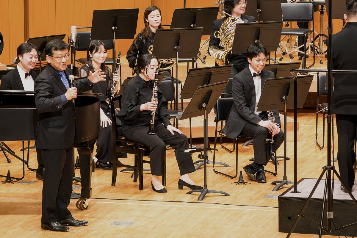 WISH_Wind_Orch's tweet photo. ＼🎶終演しました🎶／
2026年度 #全日本吹奏楽コンクール #課題曲 コンサート

課題曲がホールに響いたこの時間が、これから本番に挑む皆さんの力になりますように😌✨✨

ただいま、急ピッチで動画編集中🎥💨💨
Instagramにも公演の様子を掲載しますので是非ご覧ください😘

#WISHWO https://t.co/CO2hOIuMCu