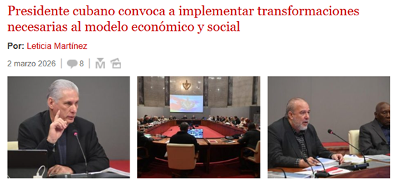 1/6 Cuatro cosas cercenan la credibilidad de la convocatoria oficial a implementar “transformaciones necesarias al modelo económico”: no asumir la crisis estructural, reticencia a aceptar el término reforma, mantener líneas rojas de la Conceptualización, y un “error de casting”