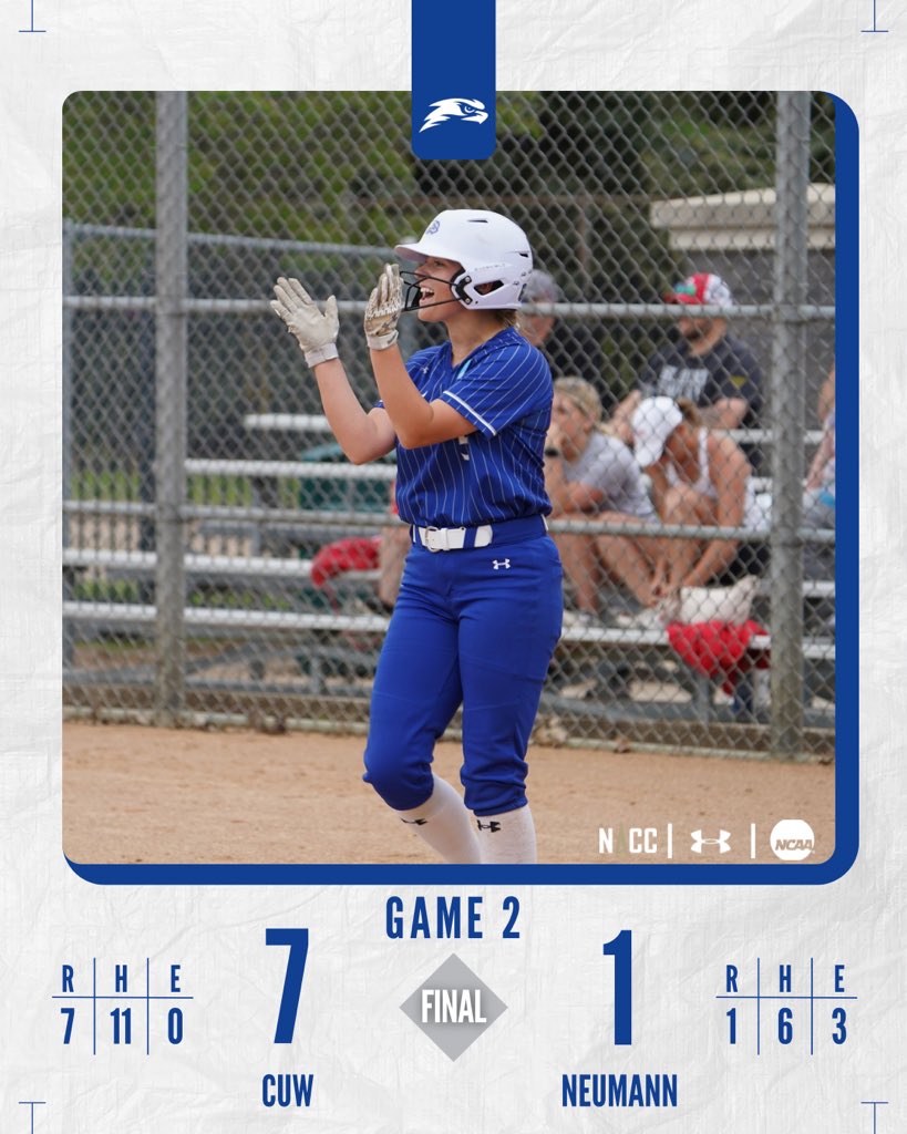 CUW Softball tweet media