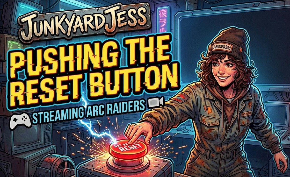 Junkyard_Jess's tweet photo. Arc Raiders - RESET DAY! Stream starts at 7 PM EST.
#ArcRaiders #Reset #Monday #JYJ #Twitch #streaming #gamergirl #uwu

https://t.co/mUan9Yt2wv https://t.co/5ONlrivMOH