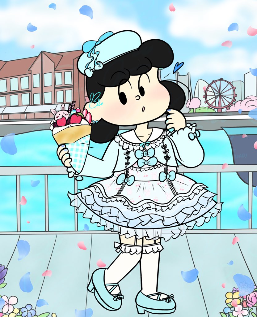 chri_ru_sn0719's tweet photo. Happy 74th Anniversary!!!🎂🎊🎈
👧🏻💙「青が一番似合うのは私！！異論は認めないわよ？」 https://t.co/wd8W2drjqL