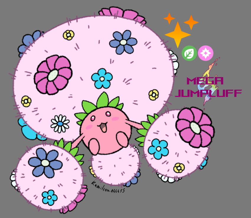 My Mega Jumpluff! #PokemonLegendsZA #Pokemon #megapokemon #fakemon #pokemonfanart