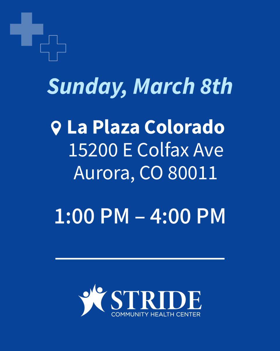 STRIDE Community Health Center tweet media