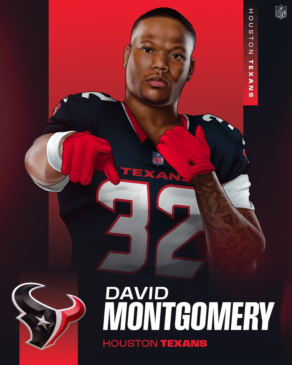 David Montgomery the Houston Texan 🔥