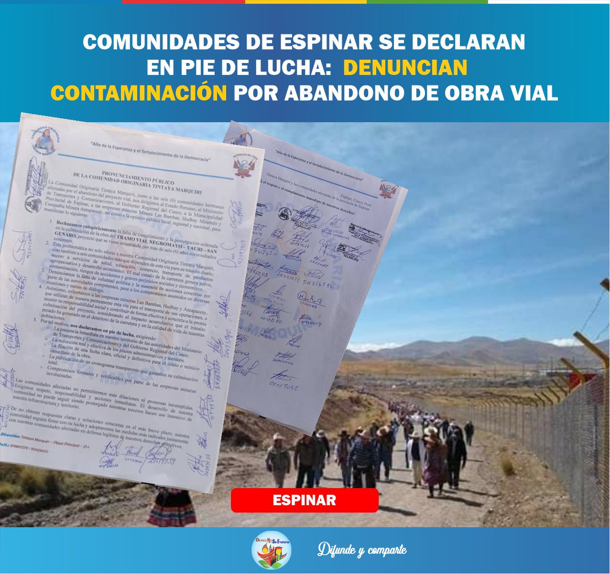 Derechos Humanos Sin Fronteras tweet media