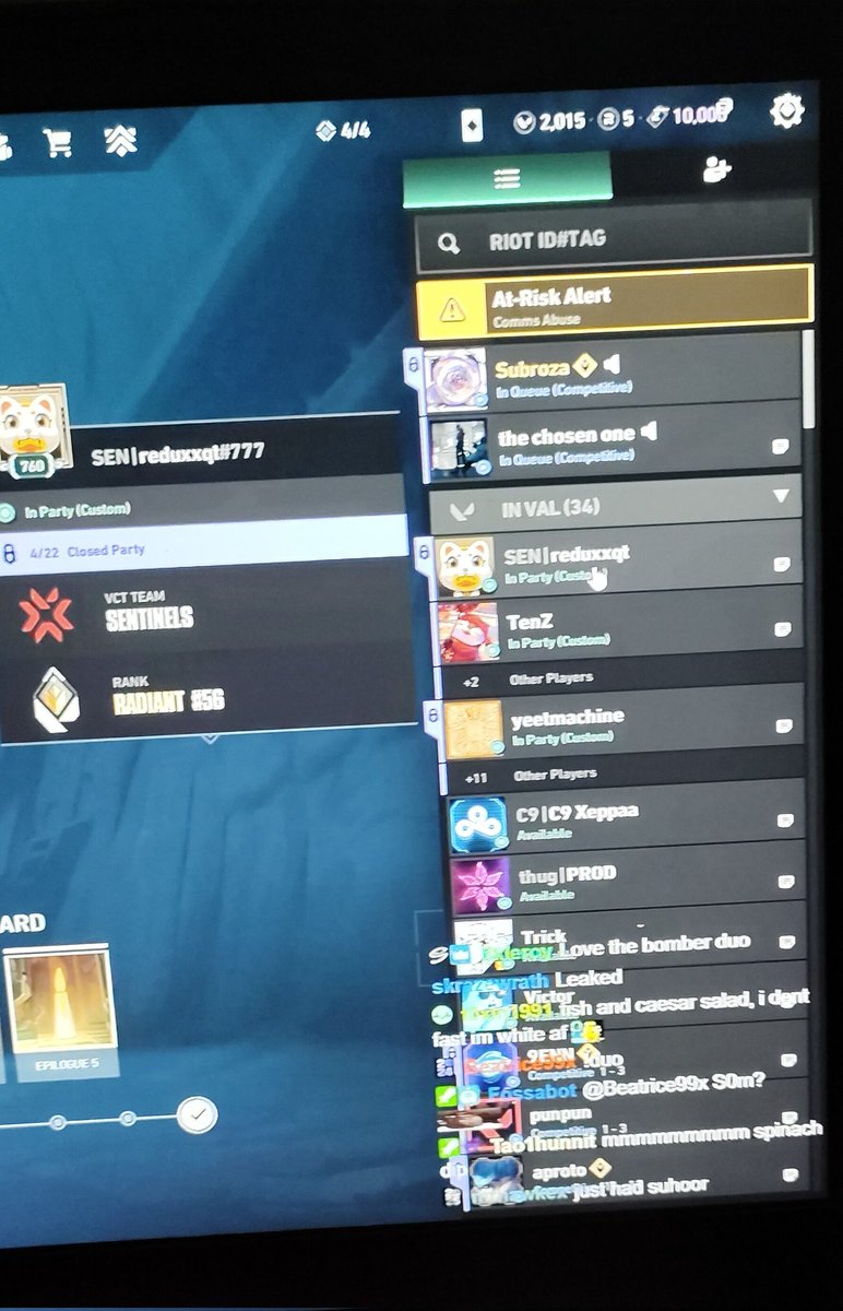 Pursuit_val's tweet photo. Tenz coming back to sentinels? #VALORANT #tenz #sentinels https://t.co/p2BeT4OEt8