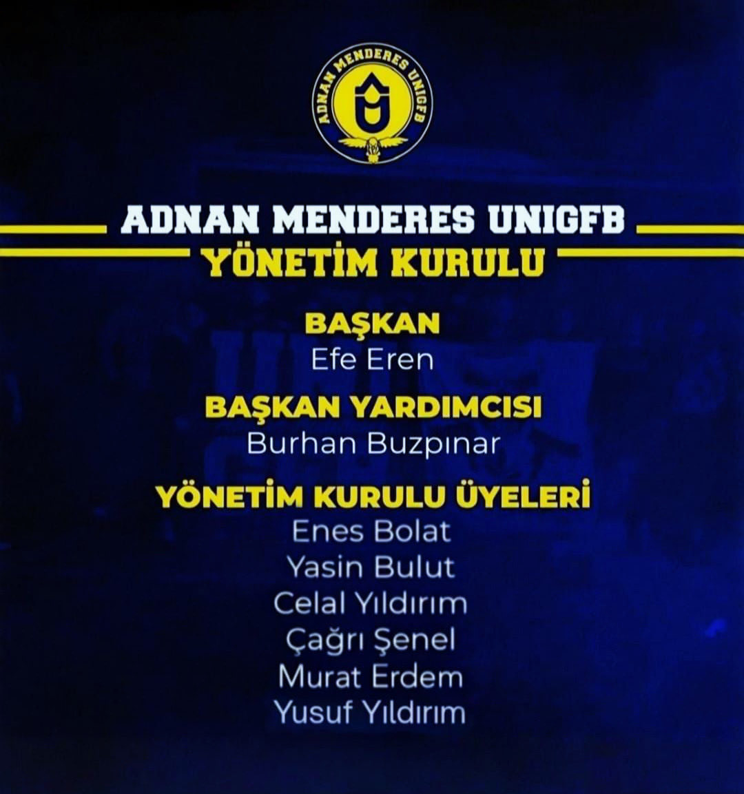 Adnan Menderes UNIGFB tweet media