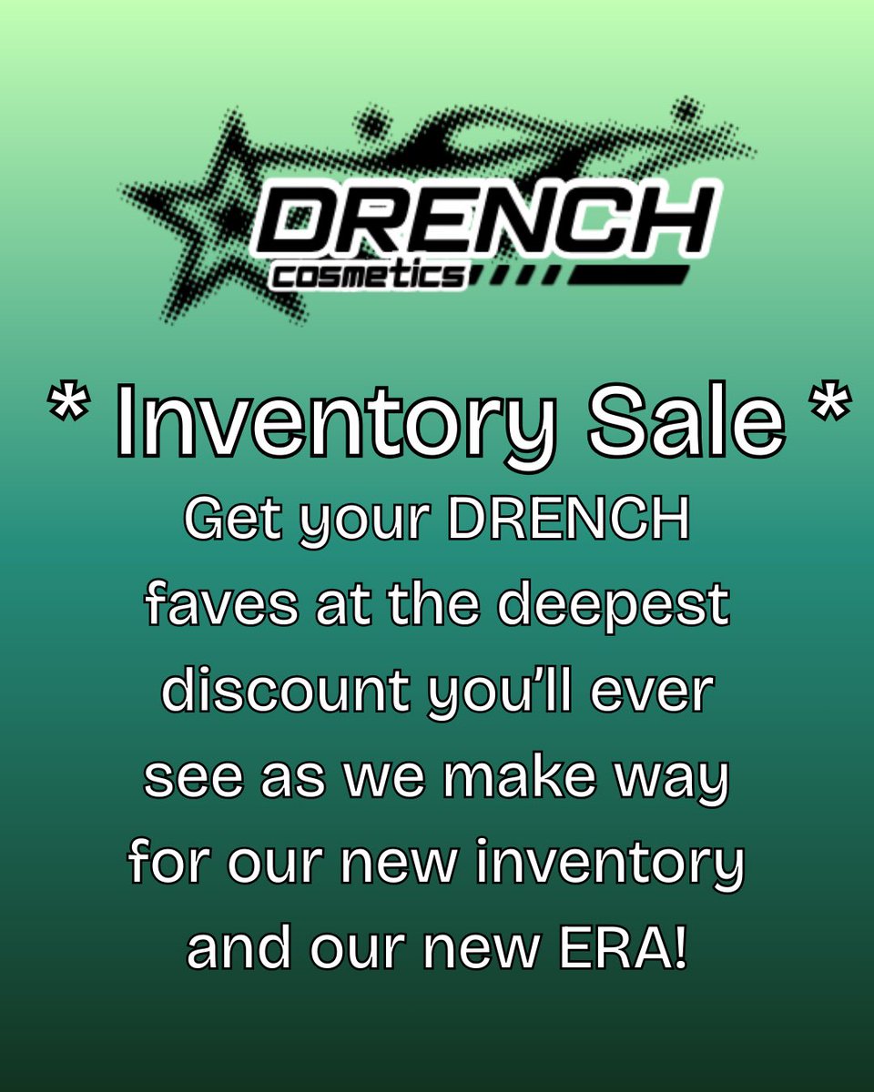 Drench Cosmetics tweet media