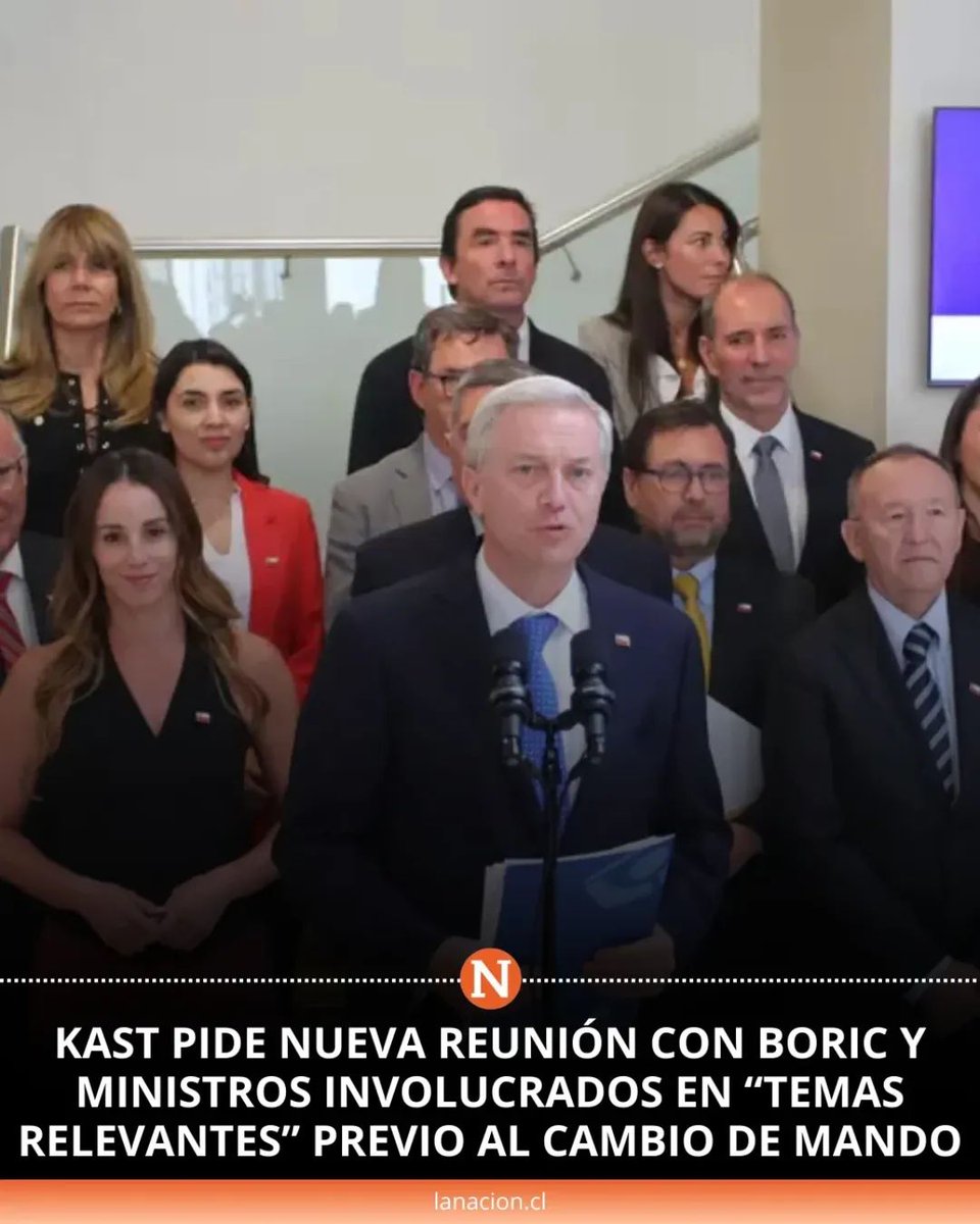 El Presidente electo, solicitó una reunión a Boric en la que también participen todos los ministros involucrados en “temas relevantes” en seguridad, migración, relaciones exteriores, conectividad y la economía del país.. Aún no hay respuesta