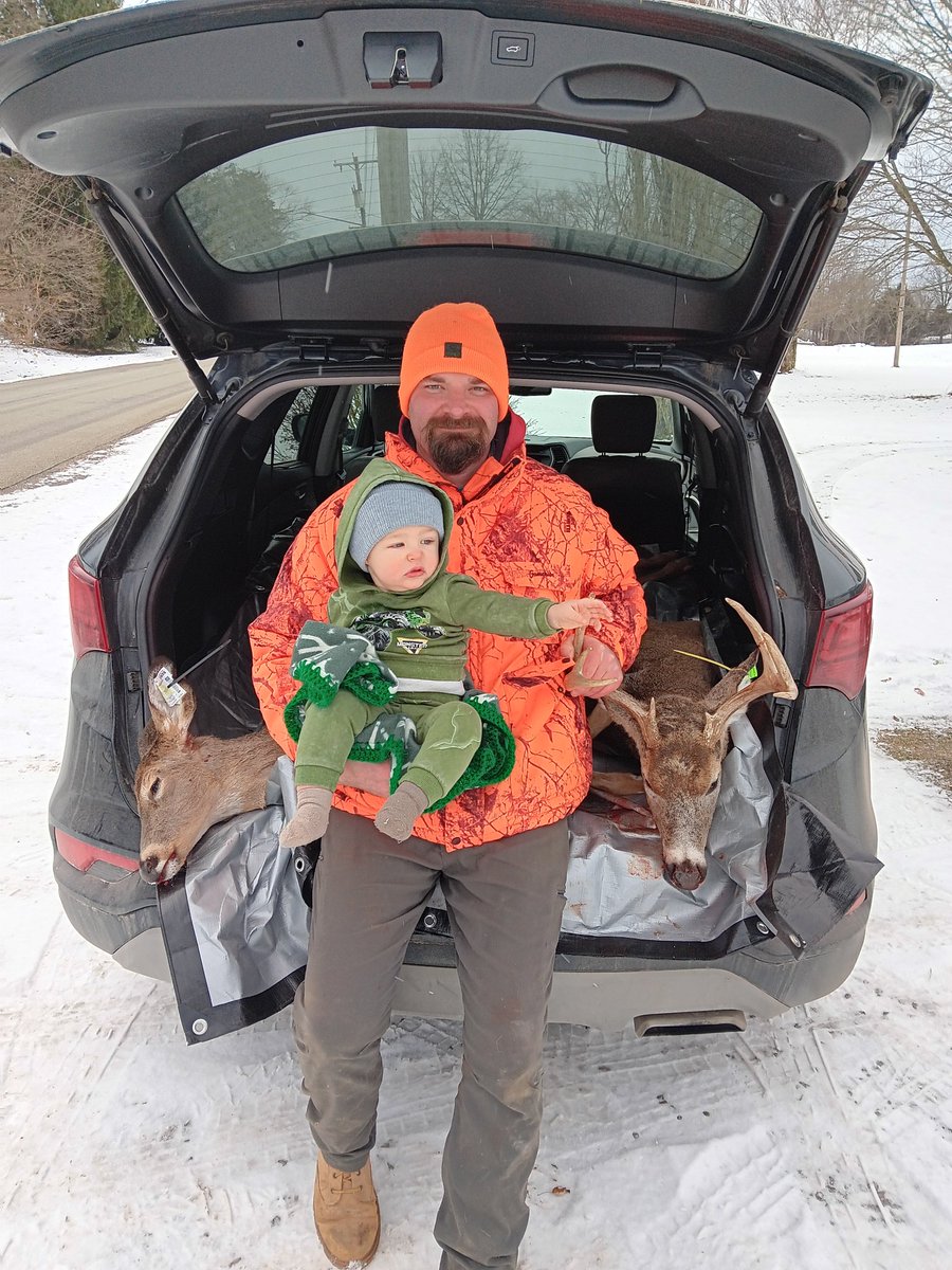 WhitetailArmory's tweet photo. 2025 Pa deer season was a success. Filled all of my tags and I have a full freezer. I got a nice doe in archery then a buck and doe during rifle season on the same day. 
#deerseason #padeerseason #rifleseason #hunting #hunter #outdoorsman #2a #thankful https://t.co/CCpZIRfhsW