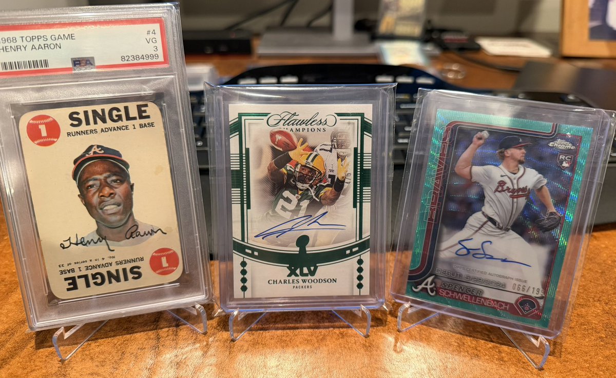 Today's LCS pickups! Woodson /5, Shwelly /199. @CardPurchaser