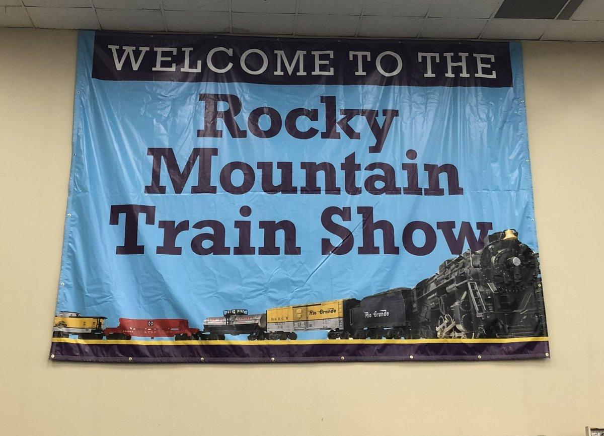 Great news! Tickets are on sale on our website. The big show is a little over a month away and we can’t wait to see you soon! 🚂 RockyMountainTrainShow.com.