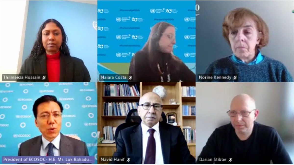 UN ECOSOC President tweet media