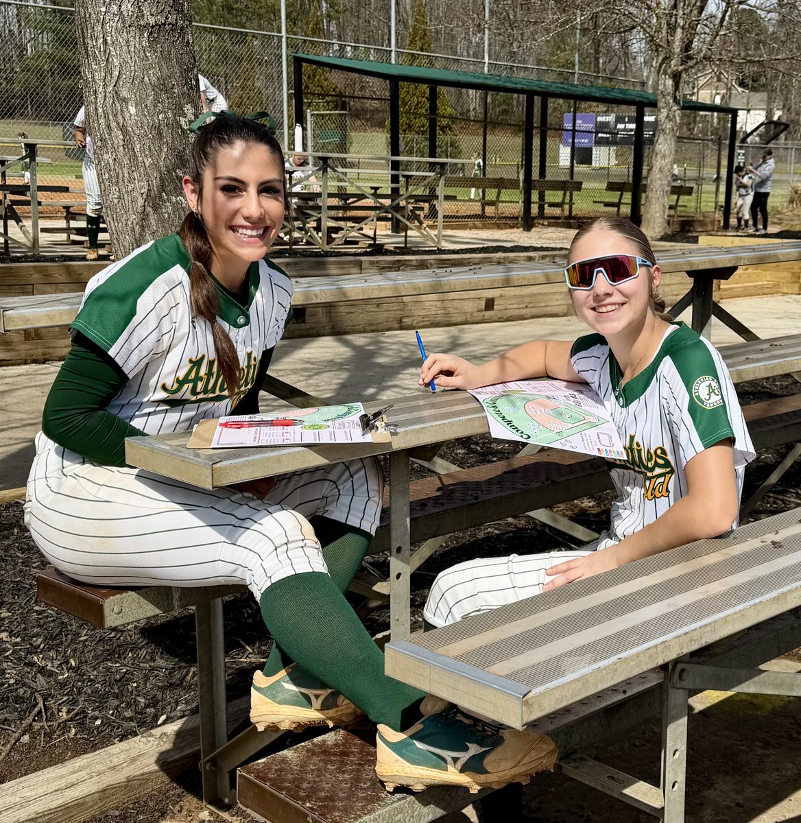 BrooklynRadosta's tweet photo. AGT Spring Training wrapped up yesterday! It started with our annual banquet, then a team building event & two days of work with all the teams in our org. Always special to get paired and spend time with our "Little Sisters" as well. I was beyond humbled to be honored with the 2026 Lioness Award, and can't thank my A's family enough for the kind words:

"Congrats to our 2026 Lioness Award Winner, Brooklyn Radosta!!! A Lioness is the official mascot of the Athletics Gold Tamborra organization. It is somebody who embodies strength, pride and resilience. She is someone who is the heartbeat of a team. She is a leader who leads with the ultimate example. She does not seek attention and has the utmost respect from her teammate’s. She sets a tone and is a difference maker throughout the season! That is the exact definition of our #1 on the field, Brooklyn! We cannot say it enough and will shout it from the rooftops, but every team needs one of her!!! Thank You for being you, B!!!"

I accept this award gratefully but I am just 1 of 13. My girls are fierce, talented, and we stick together no matter what. FOR HIS GLORY! Go A's 💚💛
@ExtraInningSB @AGTVallery @AthleticsGold09  @SamfordSB @SamfordU @megdcurry @logancalhoun22 @sarahcespedes1 @bellsfurg @ForsythSports @ryandgreenwood @KlimMichael @LineDsoftball @grit_AA @TamborraStacy @DanesClub
@Denmark_Danes