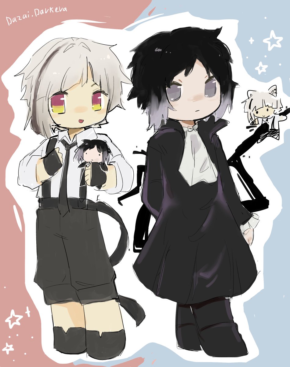 this was like..one of the first few bsd drawings i ever made... atsushi...i miss u.....