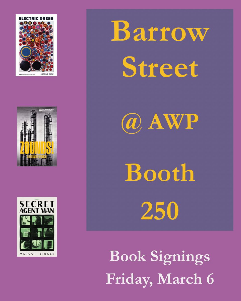 Barrow Street Press tweet media
