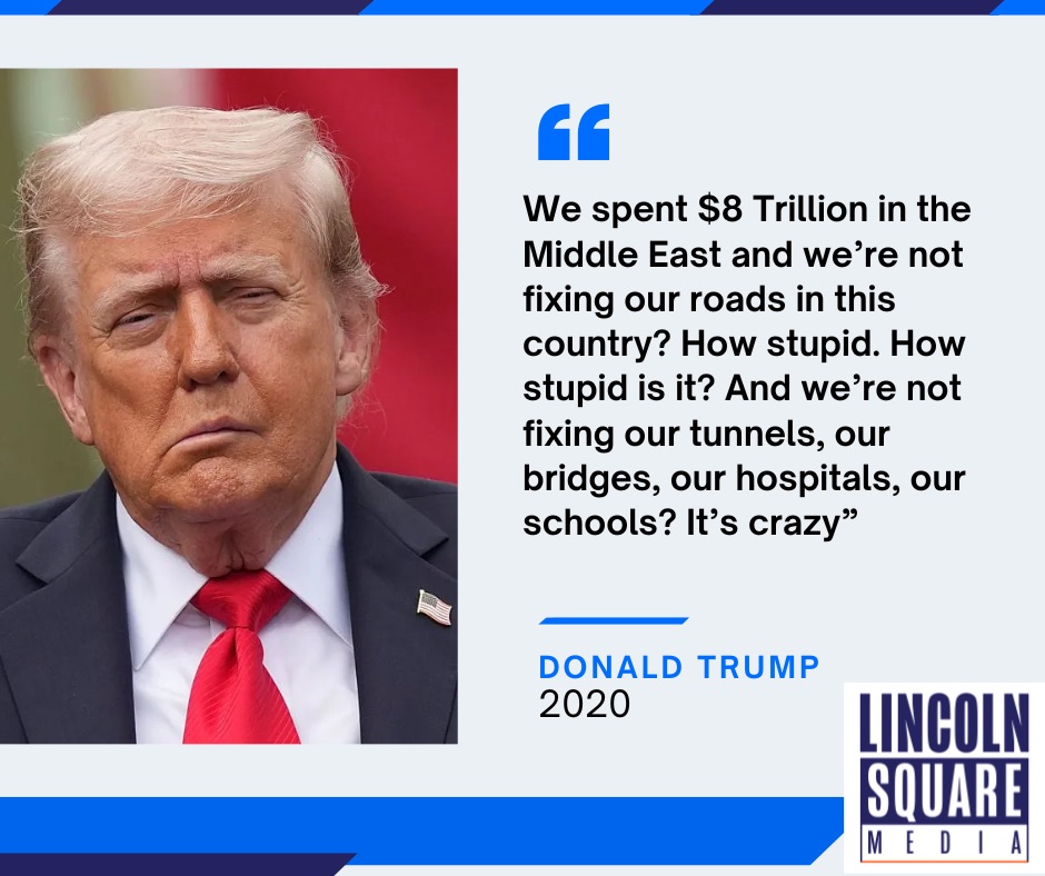 LincolnSquareHQ's tweet photo. HOW STUPID IS IT, DON THE CON?
#trump #iranwar #fiscalconservative https://t.co/walLyKOrD5
