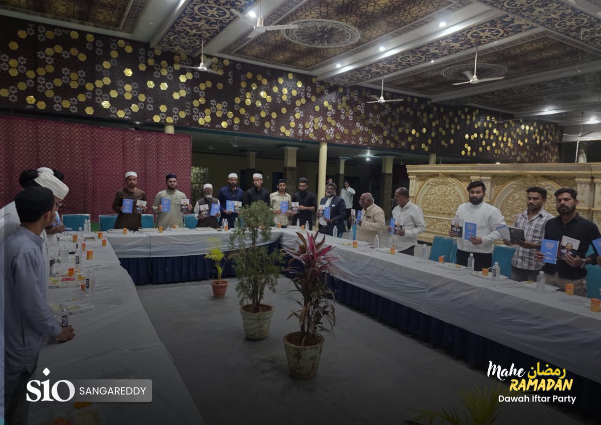 Alhamdulillah, SIO Sangareddy successfully organised a beautiful Interfaith Religious Leaders’ Meet &amp; Iftar Gathering. We were honoured by the presence of Pandits, Fathers, SFI members, journalists, and more than 40 religious leaders during the gathering.

#Ramadan2026
