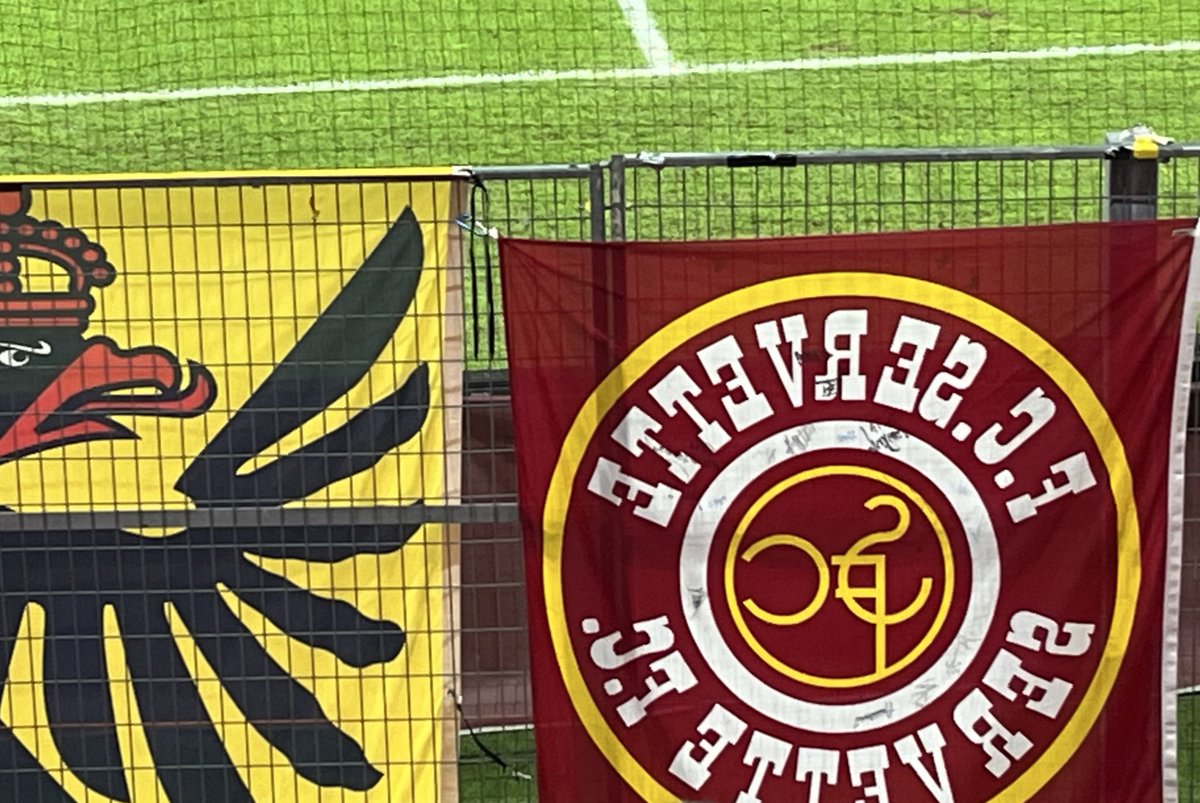 TomServette's tweet photo. @ServetteFC Allez les gars. C’est pas un derby. Mais ce soir c’est 3 points. Pour nous. Les supporters 🇱🇻⚽️🙏. Merci #WeLoveServetteFC https://t.co/VKrLJm5Tel