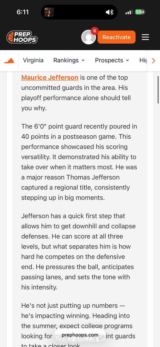 Maurice Jefferson tweet media