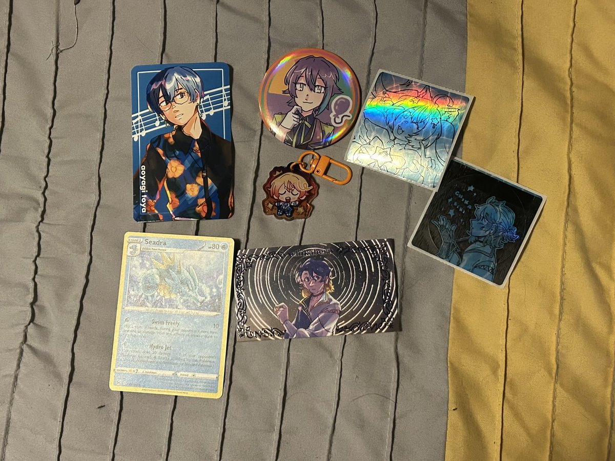 ThatNiceKid2's tweet photo. Hey guys Leo back at it again from spending money… again… I saw how lonely my Rui was and so I decided to buy Tsukasa, Toya and well another Rui (LOOK I LOVE RUI) again like I said last time go support @chikaberi (bonus pic of Rui with Tsukasa) https://t.co/CAPFg6vDWs