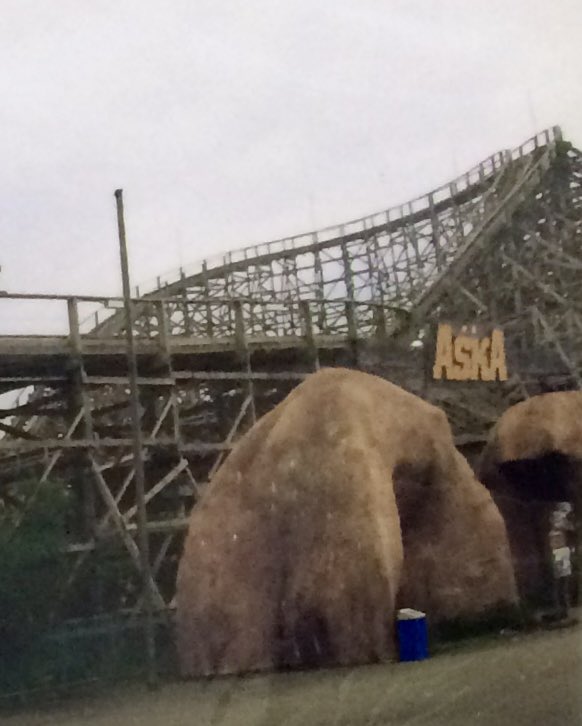 奈良ドリームランドの「ASKA」🎢 1998年に登場した木製コースター