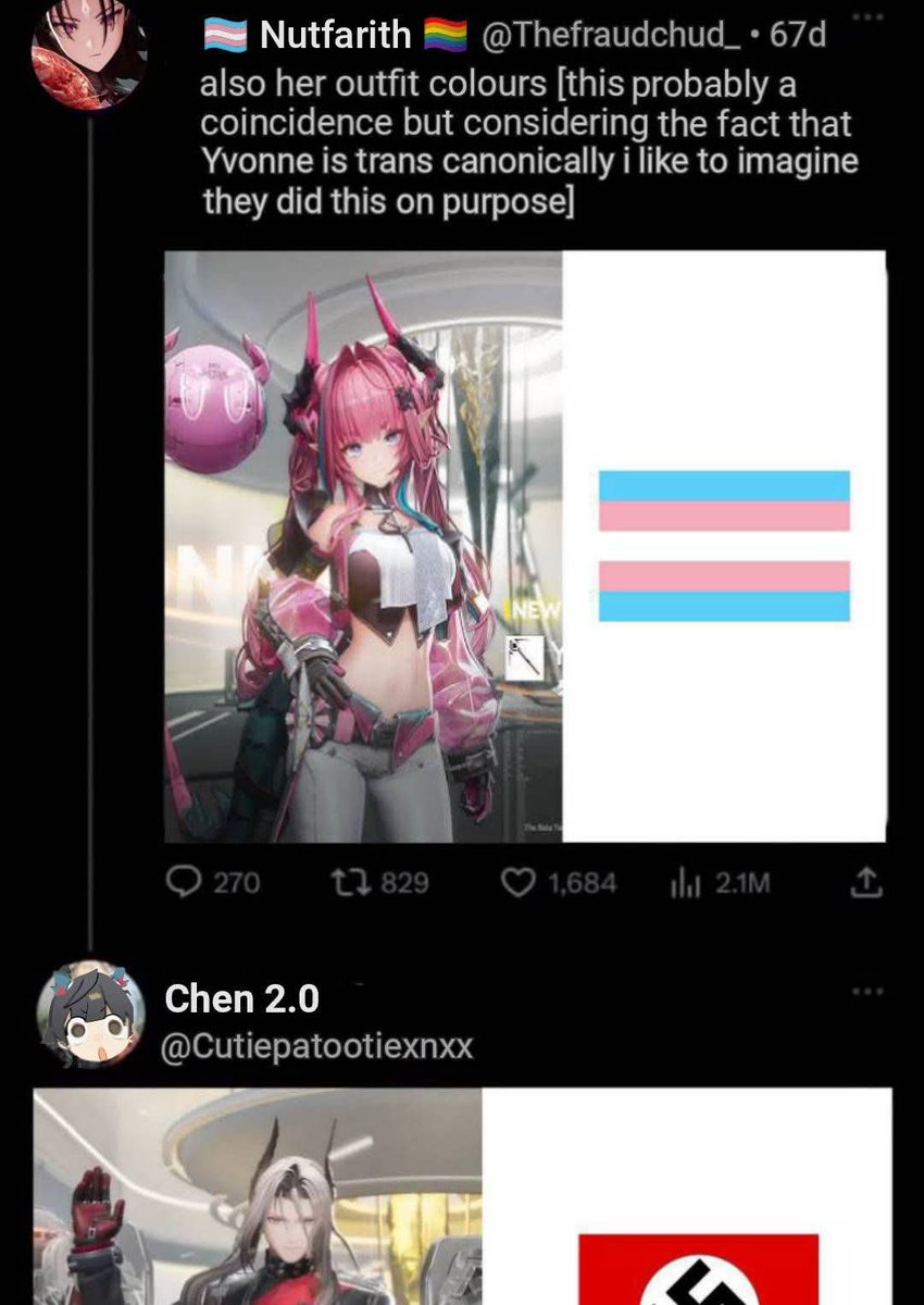 No Context Arknights tweet media