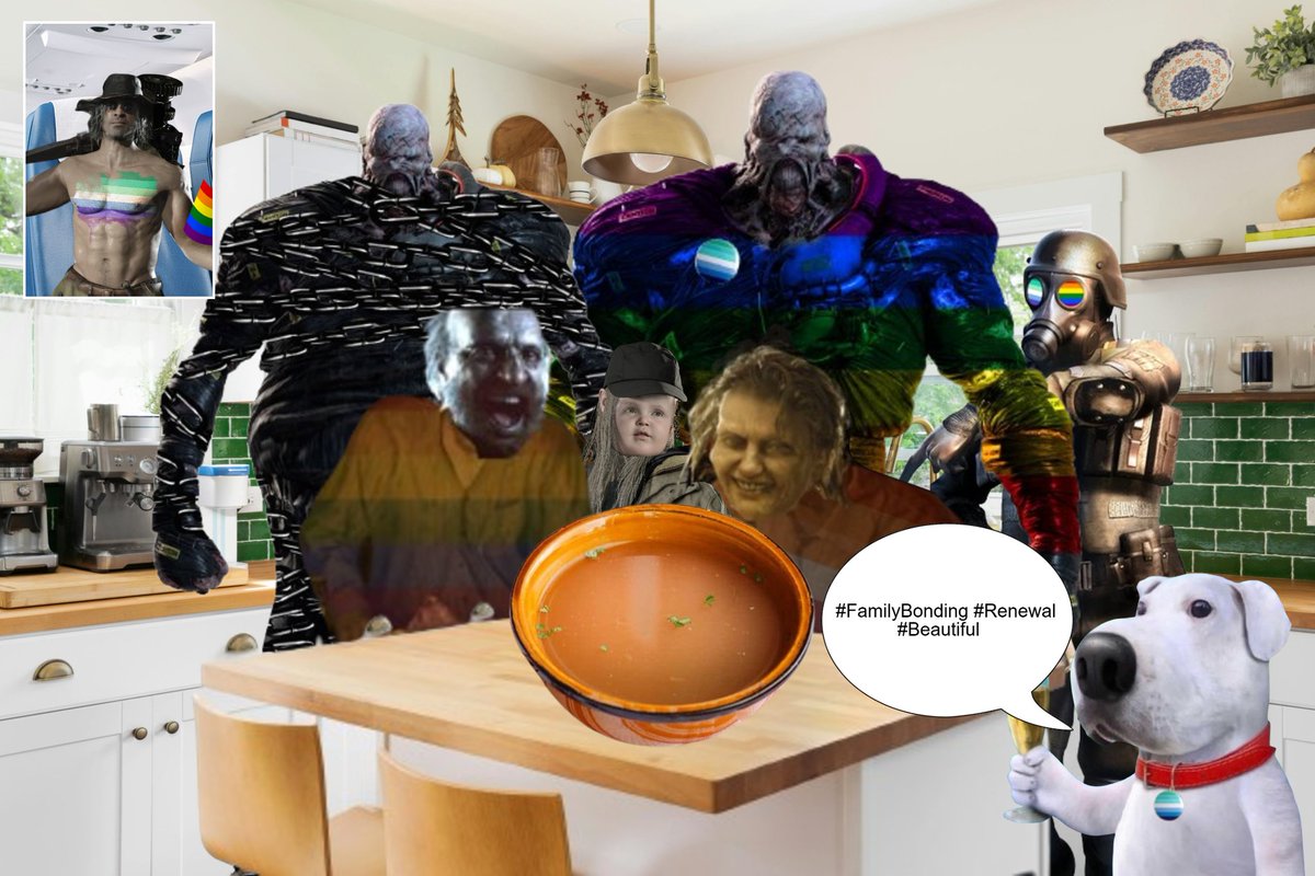 JackGayker's tweet photo. @HOMONEMESIS was a dear and helped us clean out the kitchen
Whole family celebrated with a broth https://t.co/GEUicnw3ri