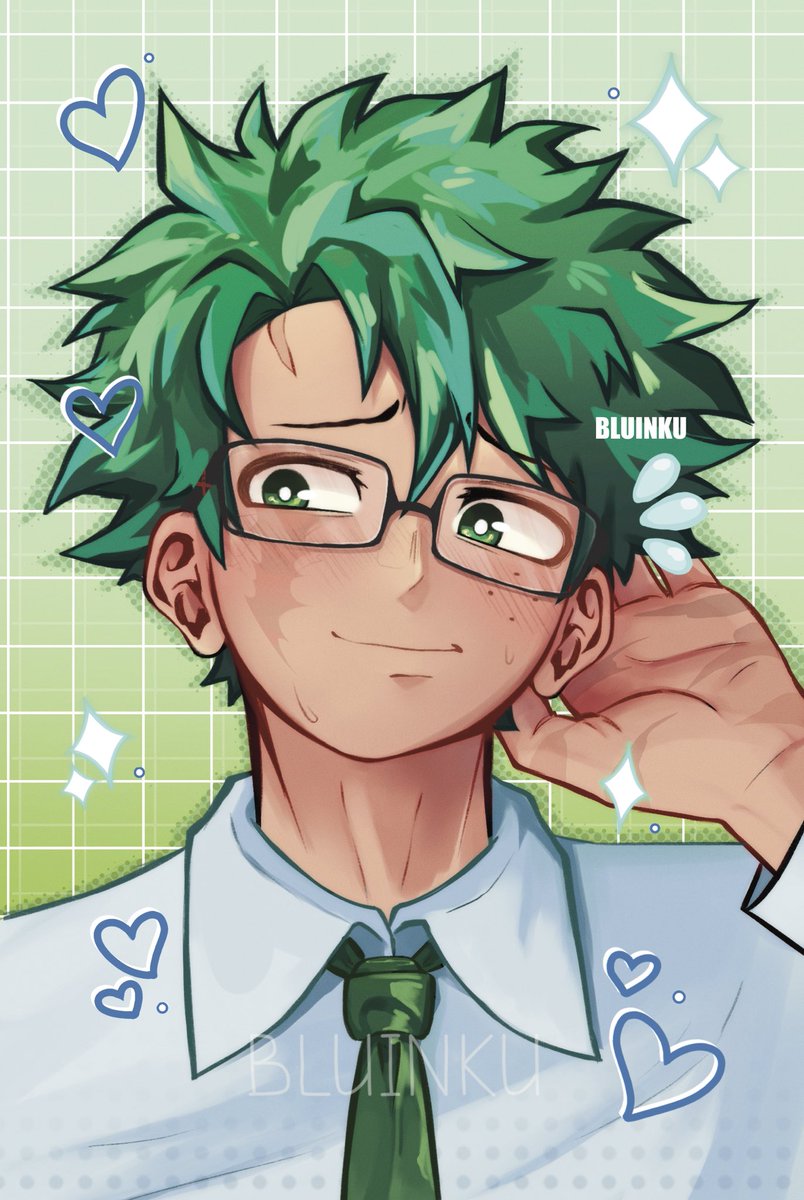 Bluinku23's tweet photo. My favorite teacher Izuku ❤️ #mha #bnha https://t.co/uVhJYox7On