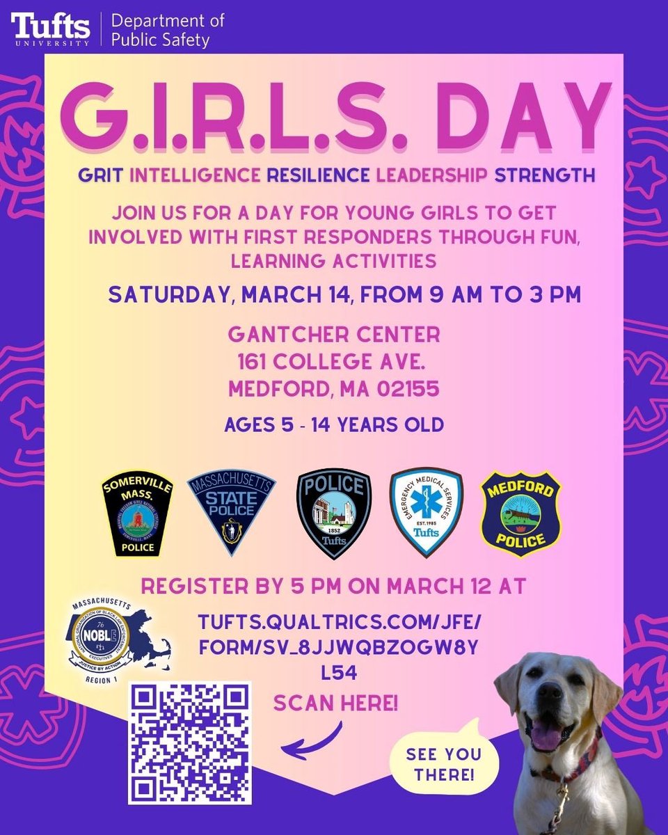 Girls, don’t miss out on G.I.R.L.S. Day! Join us for an exciting day filled with fun activities alongside first responders! It’s perfect for girls ages 5-14. RSVP today to secure your spot.