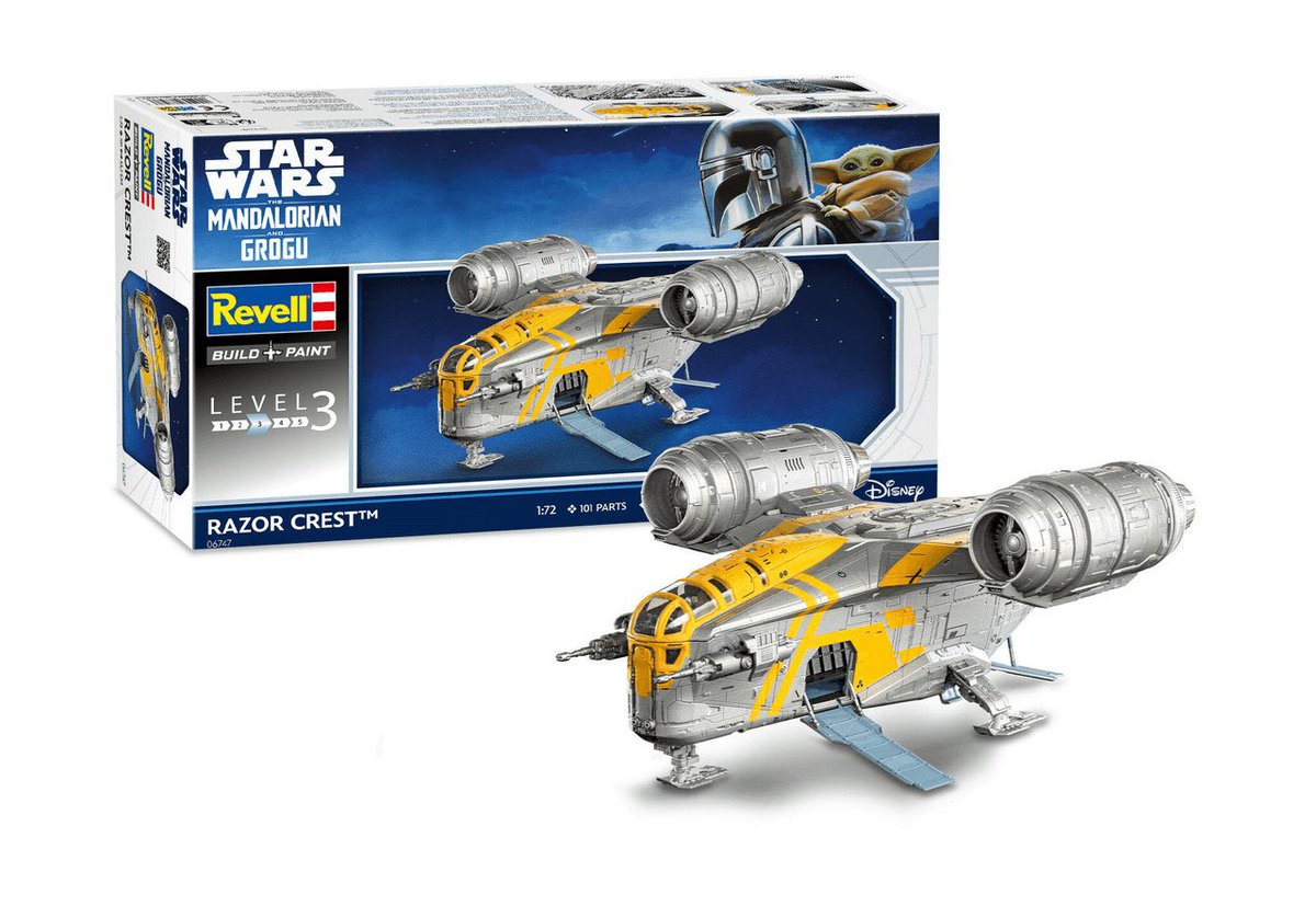 🄽🄴🅆🅂Revellから『マンダロリアン・アンド・グローグー』版レイザー