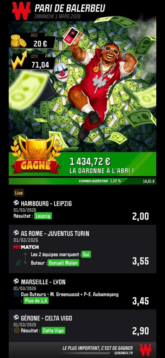 BOOM Pronos tweet media