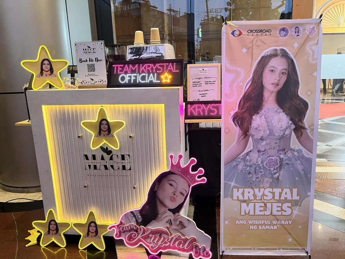 Krystal shining bright on Unang Hirit! ✨💖

We also have a food cart available for all Team Live — check it out and grab your favorites!

#KrystalMejes | <a href="/krystamejesz/">Krystal Mejes</a>