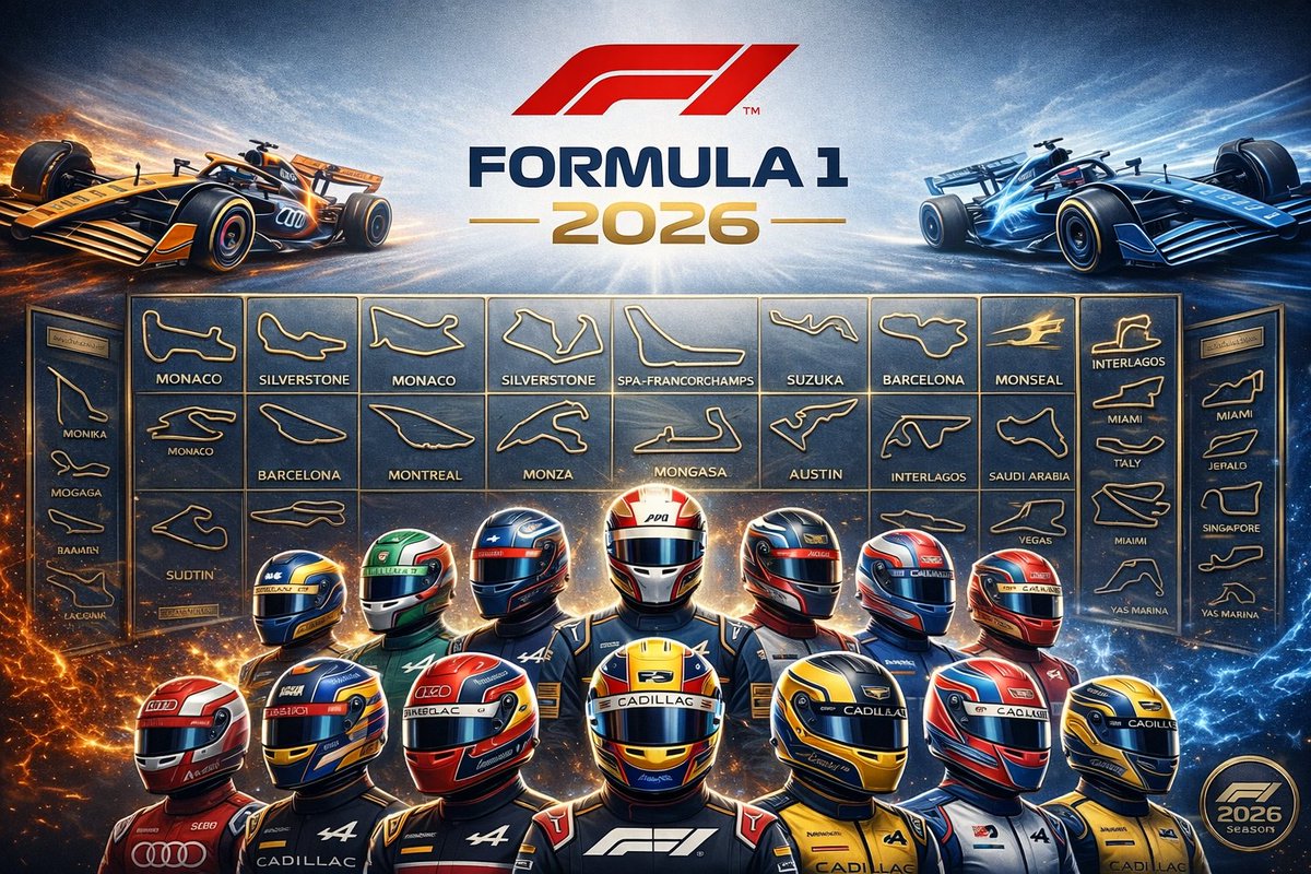 Borincanopr1's tweet image. #F1Testing #F12026 @F1 @LewisHamilton @Charles_Leclerc @alo_oficial @LandoNorris @OscarPiastri @carlosalonzo @redbullracing @Cadillac @DevsMuzz @MuzzleToken @Muzzle_Holders #muzzletoken #muzz