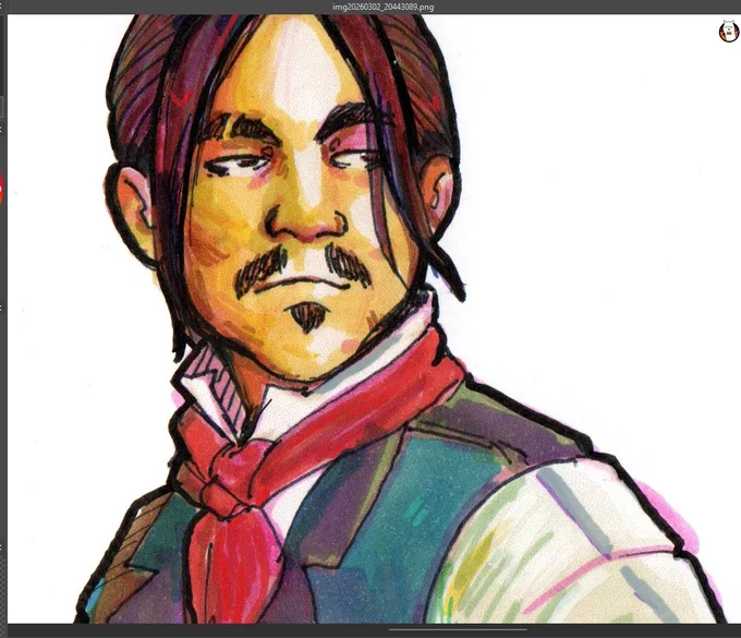 markers practice #johnmarston #javierescuella