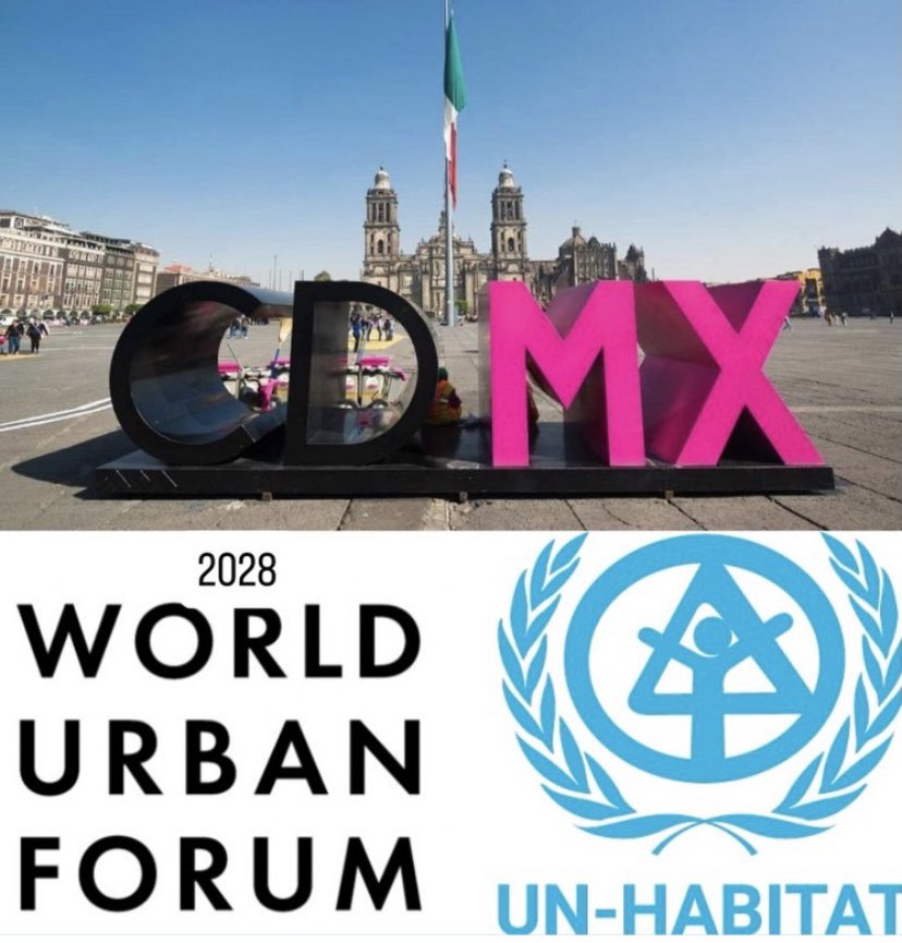 Si la cdmx será sede del Foro Urbano Mundial 2028, a ver si para entonces el @planeacioncdmx logra tener listo al menos el PGD Porque si no qué pena con los invitados