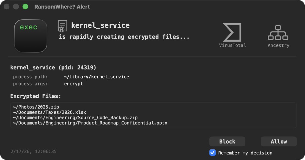 Objective-See Foundation tweet media