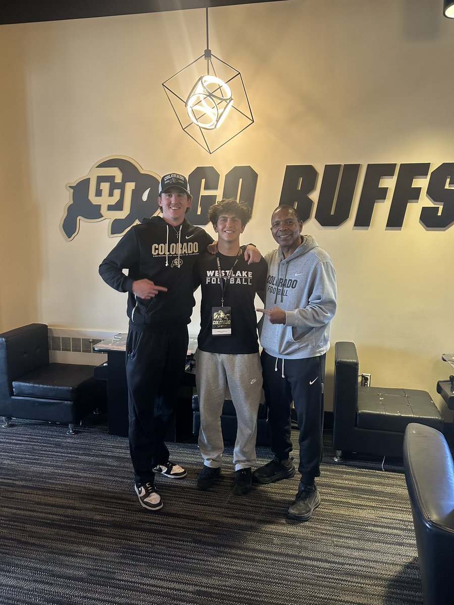 After a great visit and conversation with <a href="/DeionSanders/">COACH PRIME</a> <a href="/coachdavidkelly/">David Kelly</a> <a href="/heavers_j/">Jacob Heavers</a> I am blessed to receive a full scholarship to University of Colorado Boulder!

<a href="/Chris_Sailer/">Chris Sailer Kicking</a> <a href="/_ColeMurphy_/">Cole Murphy</a> <a href="/_WHSFootball_/">WHS Football</a> <a href="/kt_recruiting/">Kicker Tracker Recruiting</a> <a href="/GP_Recruiting/">GamePlan Recruiting</a> <a href="/Coach_MThompson/">Matt Thompson</a> <a href="/Hunterh24/">Hunter Holmes</a> <a href="/ThePuntFactory/">Aaron Perez</a>
