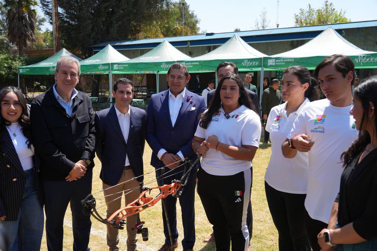 Trafico_Puebla's tweet image. 🏆 🎯 El gobernador @armentapuebla_ y el alcalde @pepechedrauimx anunciaron la "Copa del Mundo de Tiro con Arco Puebla 2026".

Del 7 al 12 de abril, sitios icónicos como el Parque del Arte y el Zócalo serán sede de este gran evento.✨ 

#Puebla #Noticias #TiroConArco