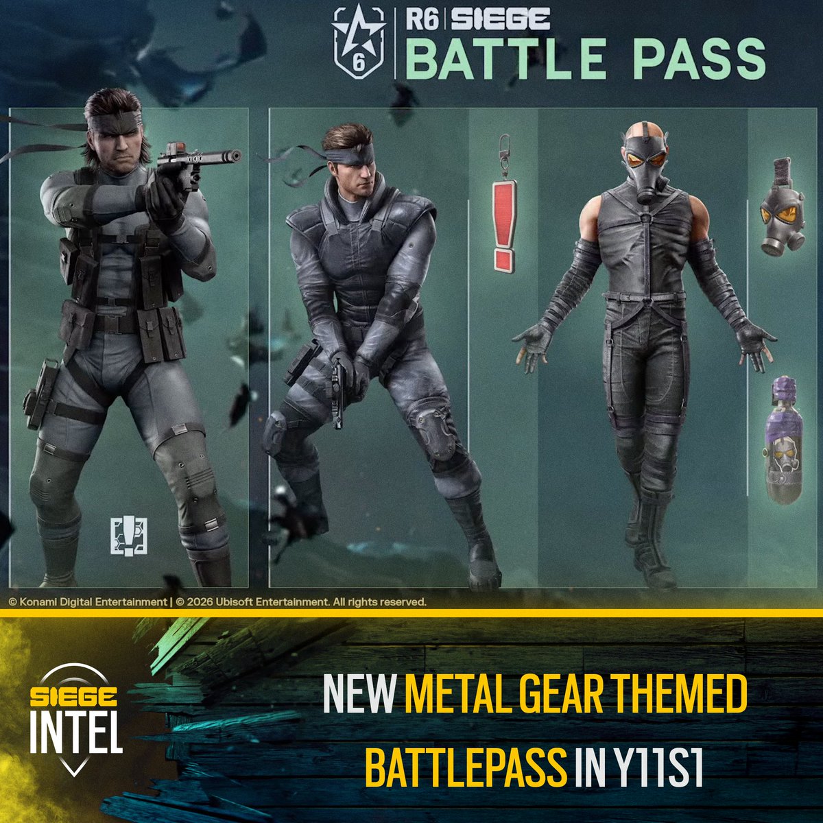 Rainbow Six Siege Intel tweet media