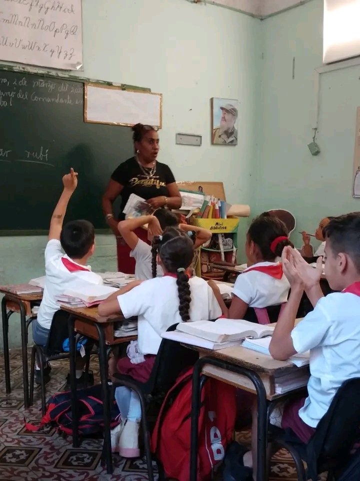 A pesar de las limitaciones y amenazas imperiales,nuestro proceso educativo sigue adelante.#VillaClaraConTodos