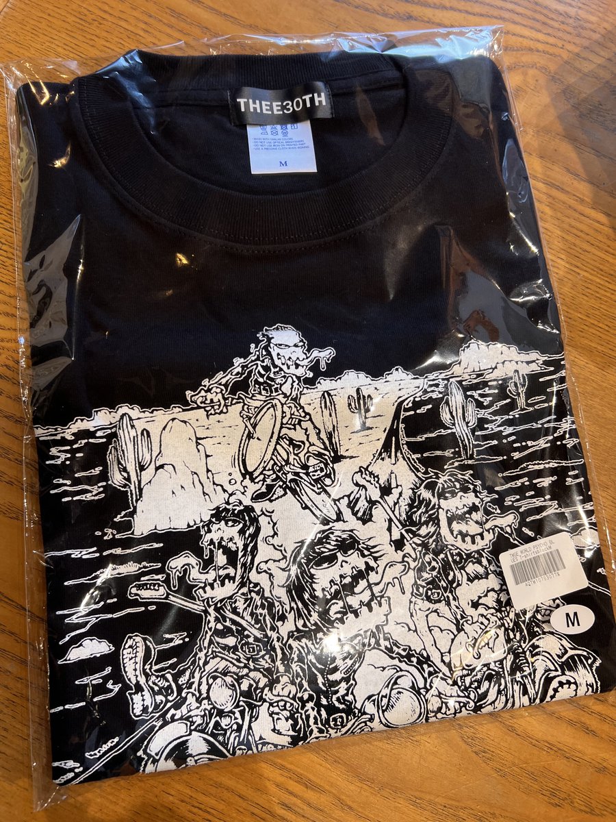 お雛祭りの今日にミッシェルの復刻版ツアーTを頂いてしまった！！元々