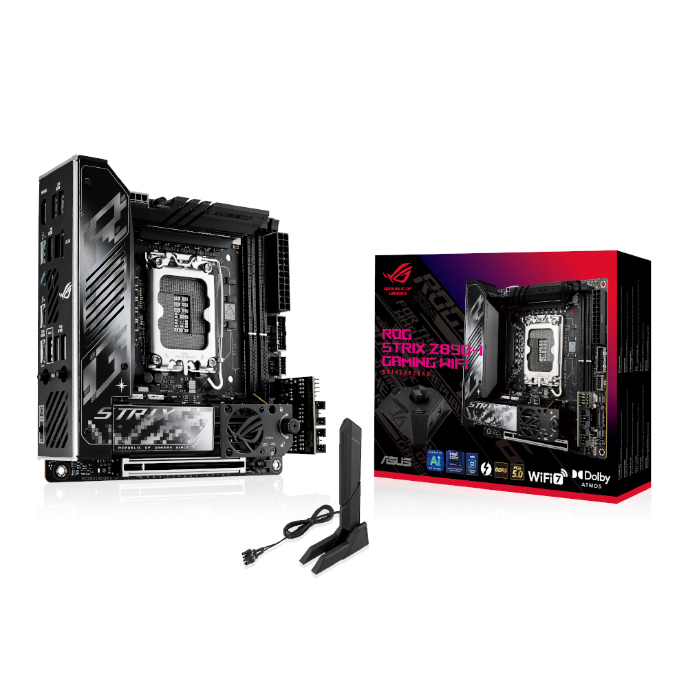 Mini-ITX マザーボード】 intel Z890でMini-ITXというロマンを求める方